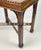 Brown Henredon Historic Natchez Collection Chippendale Style Fretwork Silver Table / Tea Table For Sale - Image 8 of 14