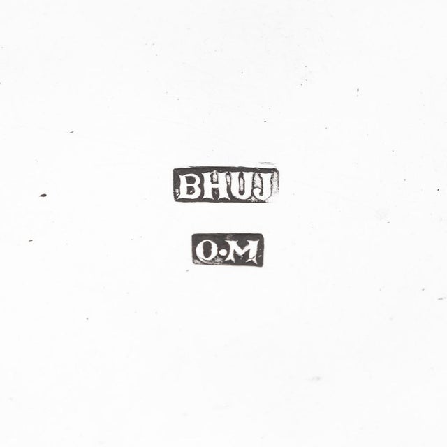Antique Indian Kutch Silver Mug by Oomersi Mawji for Bhuj, 1890s For Sale - Image 4 of 13