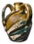 Ceramic 4-Handled Jug Vase by Rocco Condurso, Seminara, Calabria, Italy, 1950s For Sale