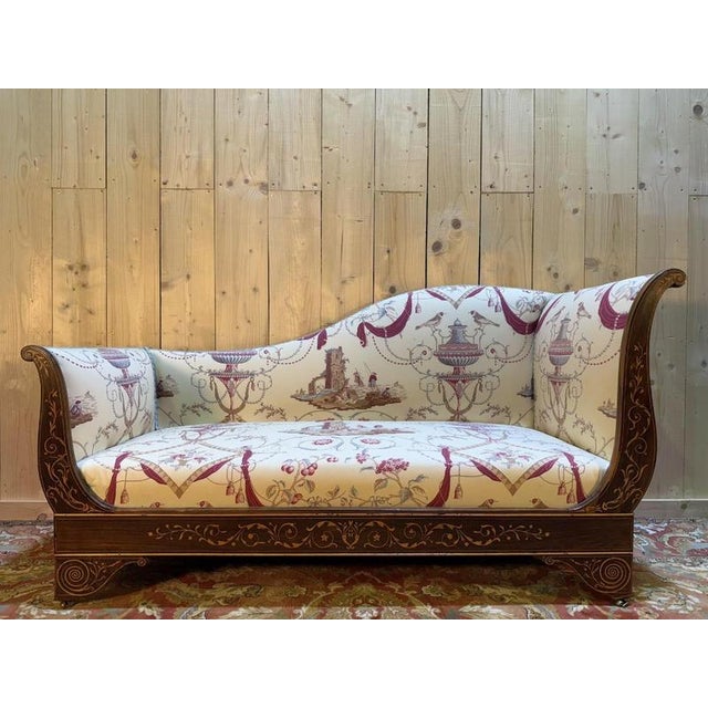 Charles X Recamier Bench For Sale - Image 11 of 11