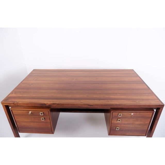 Rosewood Desk by Arne Vodder for Sibast Furniture 1960s For Sale - Image 6 of 11