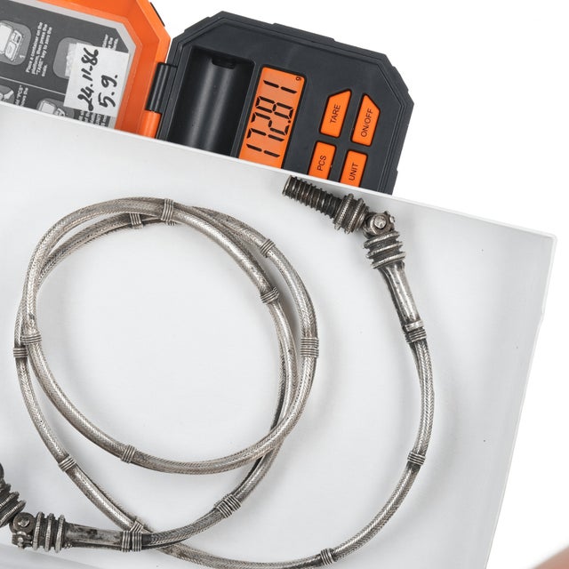 31.5" Antique silver Indian/Hindu belly chain belt wheat chain necklace. This is tested and guaranteed solid high content...