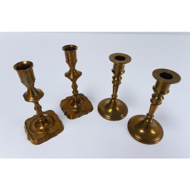 Vintage Danish Malm Candleholders, 1950s, Set of 4 For Sale - Image 4 of 18