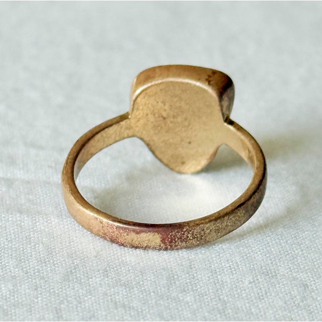 Vintage Style Mini Charm Ring Collection, Mixed-Metal Costume Jewelry For Sale - Image 17 of 17