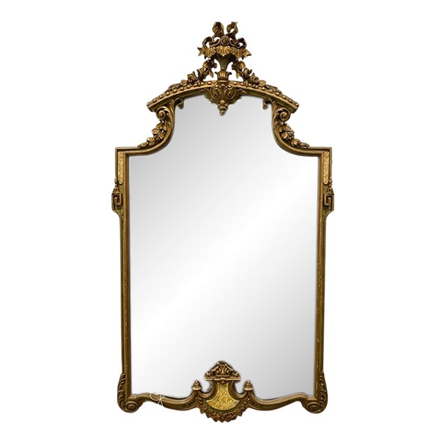 Antique Rococo Style Mirror For Sale