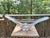 This 27" elongated crystal centerpiece bowl is a Daum Nancy, France design, specifically known as the Swallowtail or...