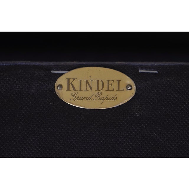 Pair Kindel Philadelphia Clawfoot Wing Back Chairs For Sale - Image 17 of 18