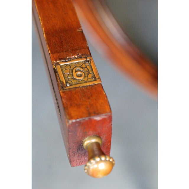 Jonathan Charles Buckingham Mahogany & Satinwood Oval Dining Table For Sale - Image 15 of 18