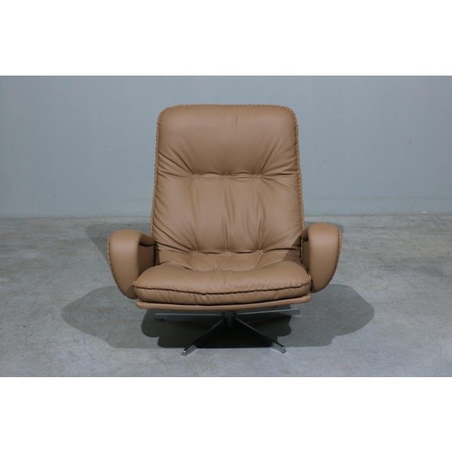 Leather Lounge Chair from de Sede, 1970s For Sale - Image 4 of 10