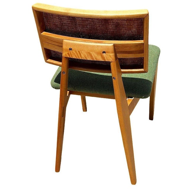 Mid 20th Century Model 4663 Walnut Dining Chairs Attributed to George Nelson for Herman Miller, Set of 6 For Sale - Image 5 of 9