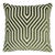 Schumacher X Mary McDonald Vanderbilt Velvet 20" Pillow in Lettuce For Sale