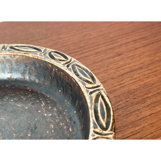 Mid-Century Modern Danish Studio Pottery Bowl from Lovemose, 1960s For Sale - Image 11 of 14