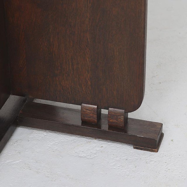 Dutch Art Deco Side Table For Sale - Image 4 of 9