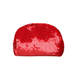 Rafe Red Sequin Aya Frame Clutch For Sale