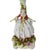 Antique Von Schierholz German Porcelain Courtly Lady Figural Candlestick With Applied Roses and Leaves . Dresden Style For Sale - Image 11 of 16