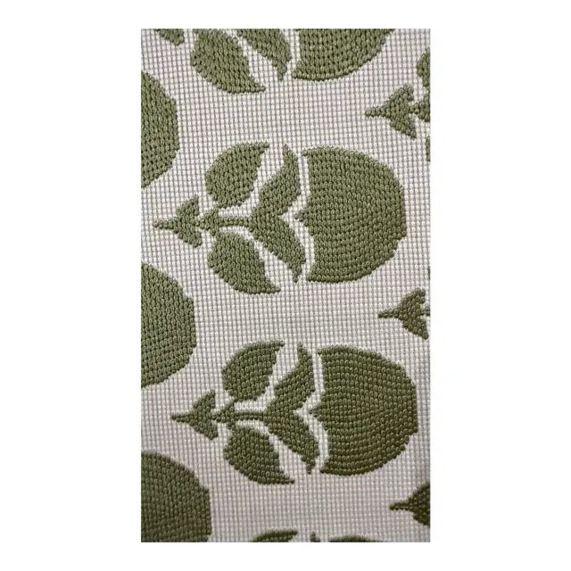 2020s Thibaut “Willow” Green Botanical Upholstery Fabric – 2.88 Yards For Sale - Image 5 of 7