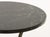 Mid 20th Century Green Marble Top Painted Metal Gueridon For Sale - Image 5 of 7