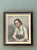 Victorian Vintage Distressed Portrait of Woman in Gilt Frame For Sale - Image 3 of 12