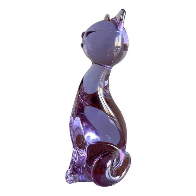Purple Alexandrite Murano Artwork by Murano, 1960s For Sale