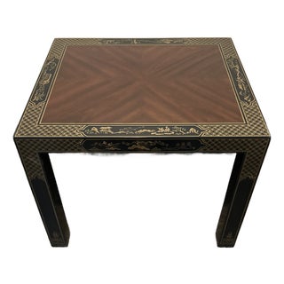 1960s Drexel Heritage Chinoiserie Side Table For Sale