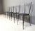1980s Vintage Dining Chairs by Calligaris, 1980s, Set of 4 For Sale - Image 5 of 12