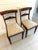 Hollywood Regency Antique Regency English Rosewood Side Chairs, 1825, Set of 2 For Sale - Image 3 of 16