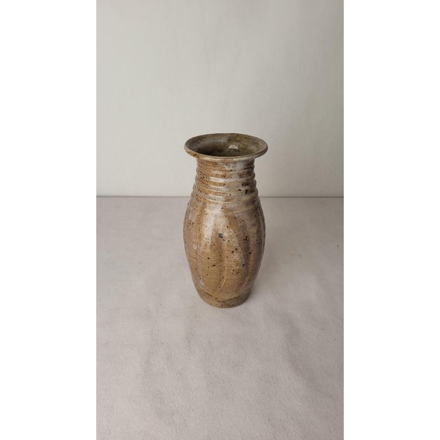 1970s Sandstone Vase by Alain Magne, La Borne, 1970s For Sale - Image 5 of 8
