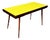 Czech Yellow Coffee Table, 1960s For Sale
