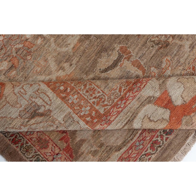 Early 21st Century Traditional Inspired Sultanabad Rug by Doris Leslie Blau For Sale - Image 5 of 8