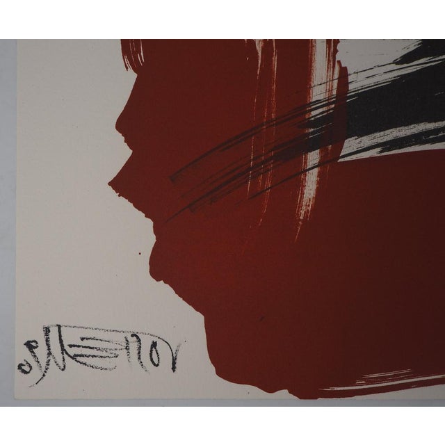 Wolf Vostell, The Cry, The Crowd, Original Lithograph, 1990 For Sale - Image 6 of 7