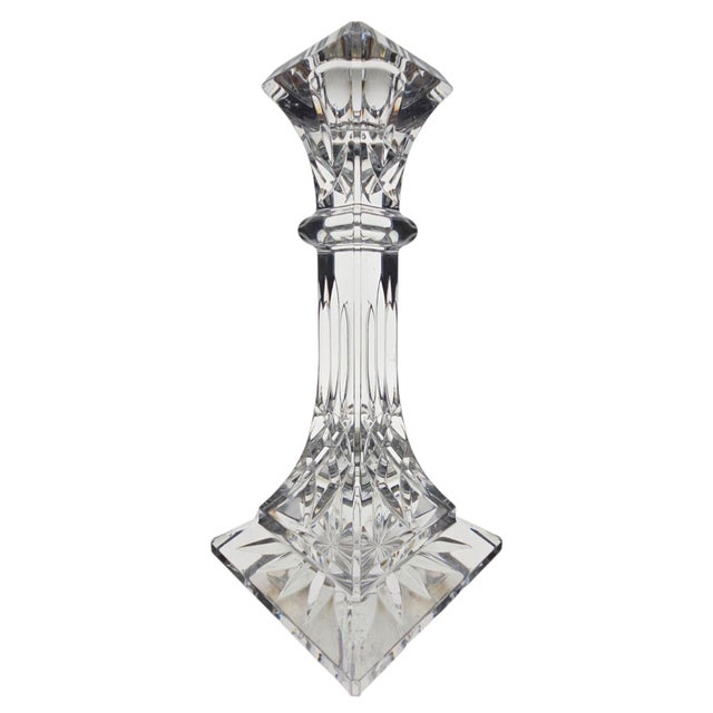 Early 21st Century Pair of Waterford Crystal Lismore 8" Candlesticks For Sale - Image 5 of 15