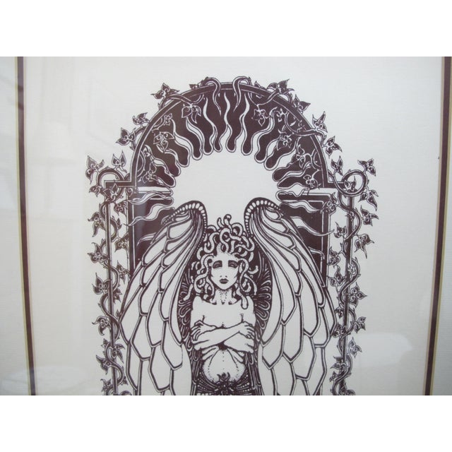 Sarah McLachlan Signed Autograph Medusa Lilith Fair Framed Lithograph