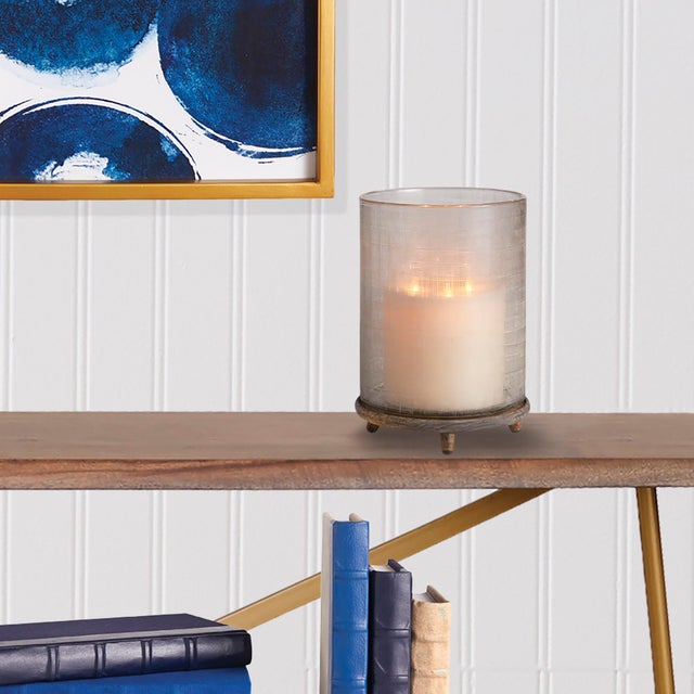 The Thatcher Hurricane has a delicate, lineninspired texture. A visually stunning way to diffuse light and add a warm...
