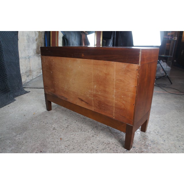 Antique Globe Wernicke American Walnut Barrister Bookcase Lawyer Bookshelf 811 For Sale - Image 9 of 12