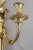 Vintage Golden Candelholder Sconces, Set of 2 For Sale - Image 10 of 13