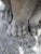 Late 20th Century Late 20th Century Pair of Weathered Concrete Garden Lions For Sale - Image 5 of 10