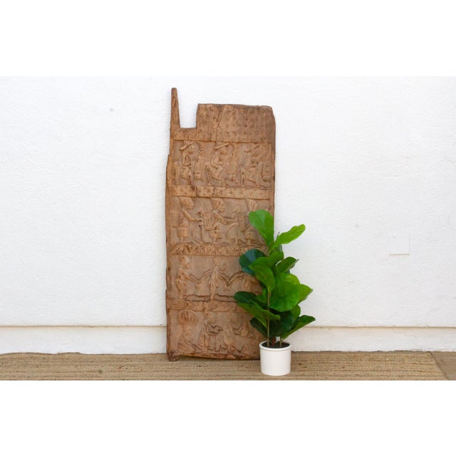 Antique Nigerian Yoruba Palace Door For Sale In Los Angeles - Image 6 of 6