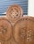 Folk Art Pair of Vintage Hand-Carved Walnut Folk Art Chairs – Mill Valley Provenance For Sale - Image 3 of 6