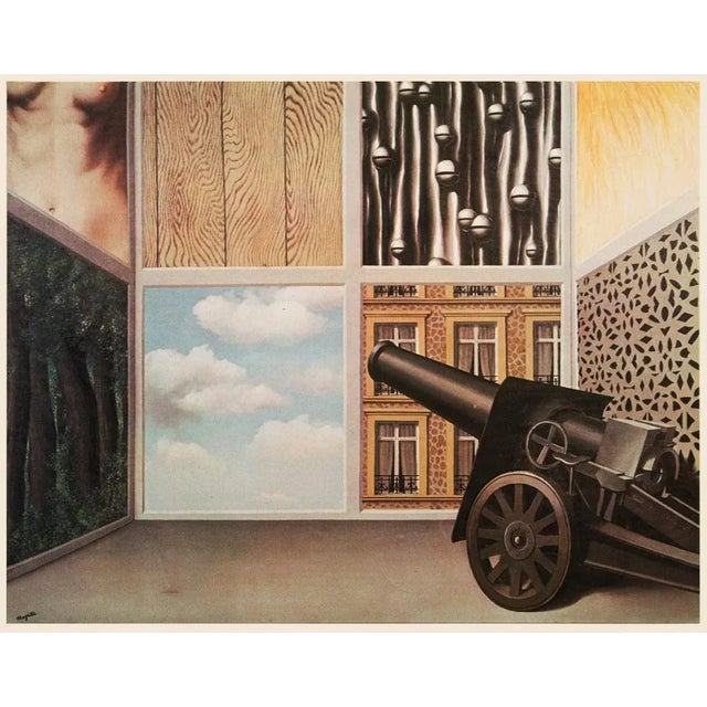 1970s 1972 After Rene Magritte "On the Threshold of Liberty", First Edition Photogravure For Sale - Image 5 of 7