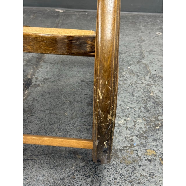 Vintage Thonet Style Bentwood Rocking Chair For Sale - Image 12 of 12