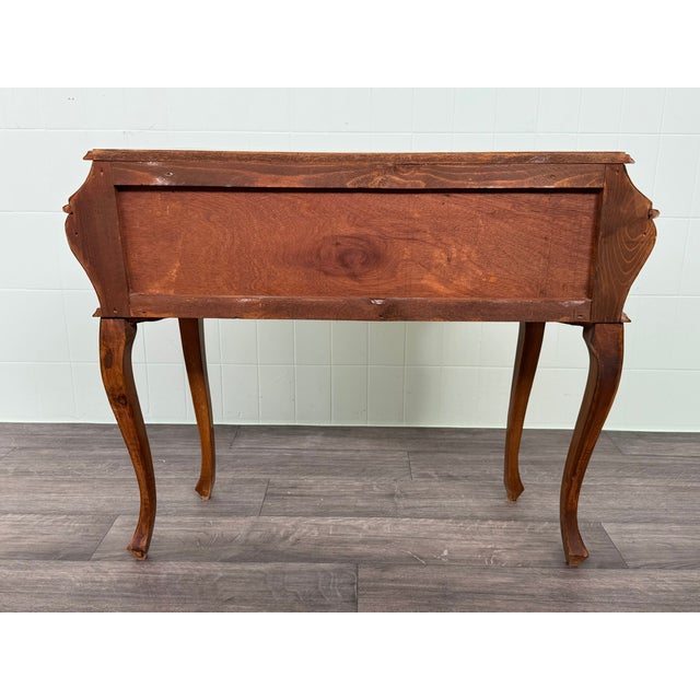 Baroque-Style Console Table with Six Drawers, 1950s For Sale - Image 18 of 18