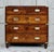 Antique Campaign Teak Chest from S.W Silver & Co, 1860s For Sale - Image 3 of 14