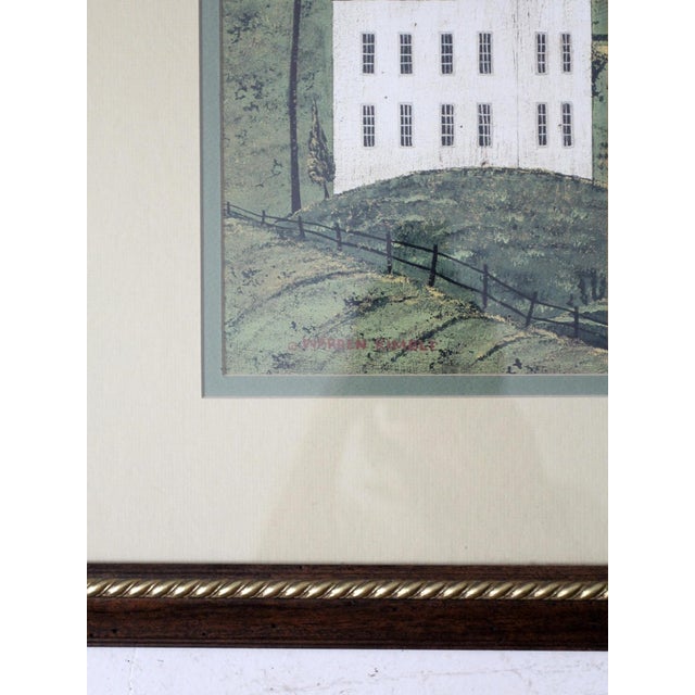 Vintage Warren Kimble Folk Art Prints : Brandon Barn & Brandon House - Set of 2 For Sale - Image 10 of 13