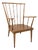 Vintage Baumann Wooden Armchair, 1960s For Sale
