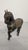 Brown Indian Wooden Ceremonial Horse with Brass from Charles Mareck, 1920s For Sale - Image 8 of 18