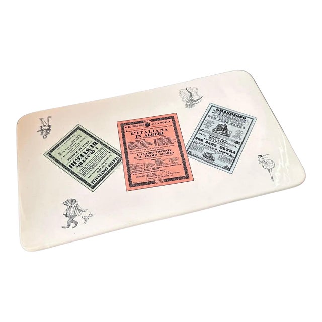 1950s Mid-Century Modern Albisola Ceramic Italian Vide-Poche by Ivos Pacetti For Sale