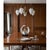 Metal 1950s Stilnovo Elegant Five-Arm Brass Chandelier With Frosted Glass Drops For Sale - Image 7 of 7