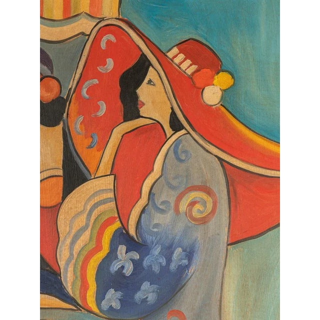 Expressionist Painting by Sara Hill For Sale - Image 4 of 10