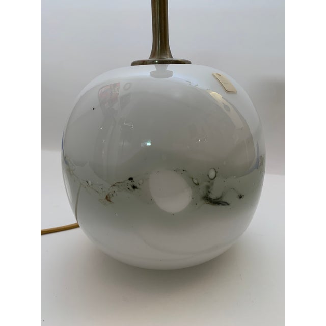 Vintage Holmegaard Sakura Glass Lamp For Sale In New York - Image 6 of 10