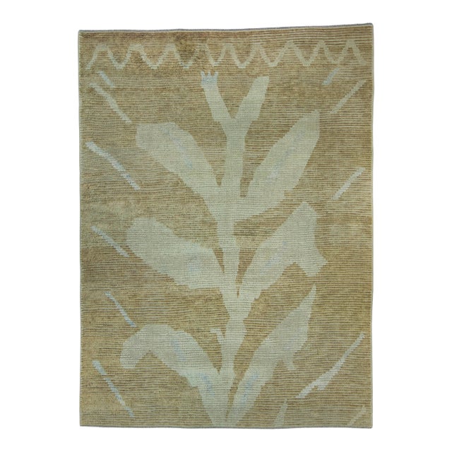 Turkish Tulu Handmade Rug 7'8" x 10'5" #18501 For Sale